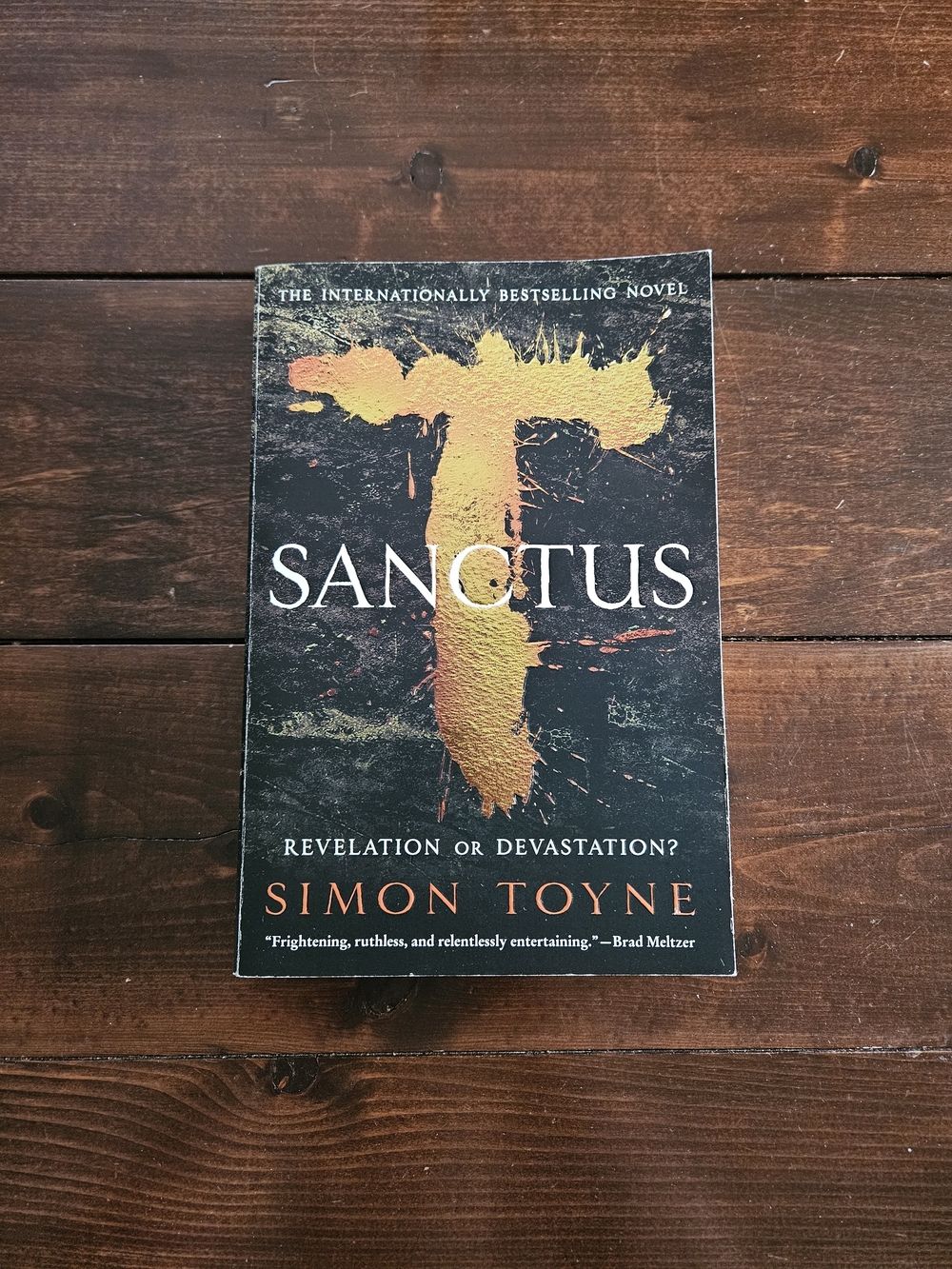 Sanctus (Sancti Trilogy #1) by Simon Toyne Paperback